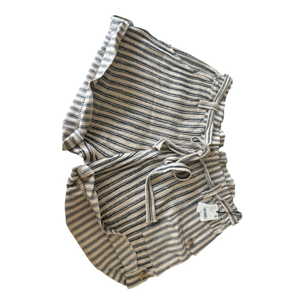 Free People Pull On Striped Women's Shorts
